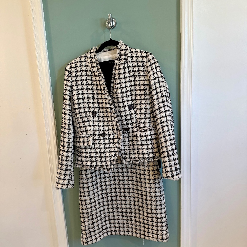 Ann Taylor tweed suit
